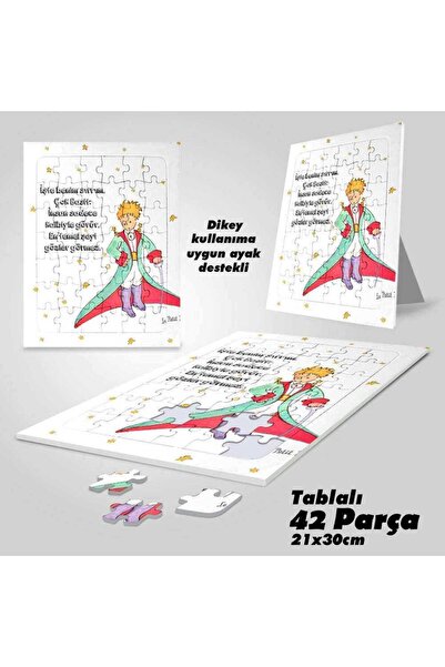 Genel Markalar Asil Hobi Küçük Prens -Yapboz - Ayak Destekli Laminasyonlu Çer...