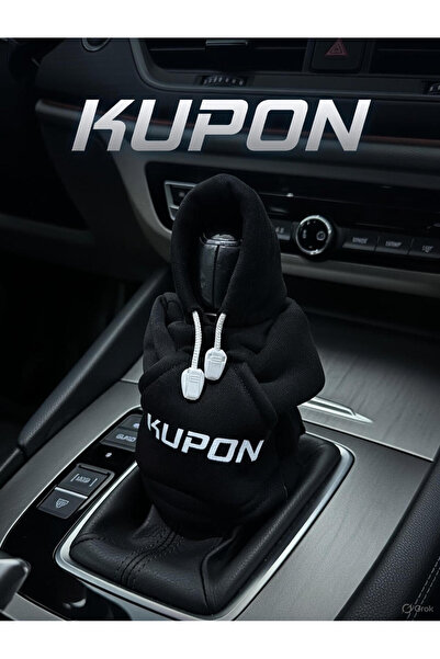 sahmeran oto aksesuar هودي كوبون أسود - ملابس تغيير السرعة للسيارة - قماش فلي...