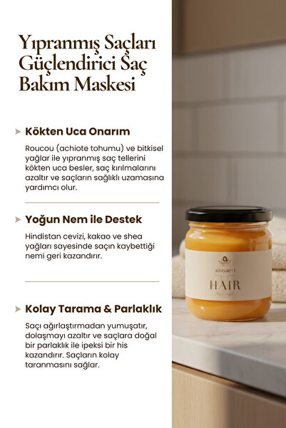 Simya Evi Saç Bakım Maskesi