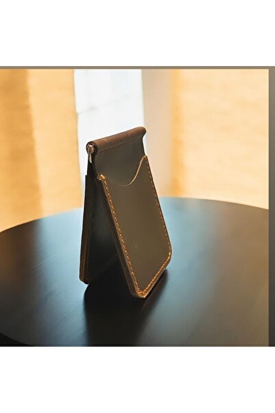 ParlaLeather محفظة رجالية من الجلد الطبيعي مصنوعة يدويًا من كافانا مع سلسلة م...