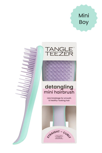 Tangle Teezer فرشاة شعر ميني ويت ديتانجلر ليلك ونعناع