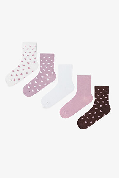 Penti Rose Heart 5-Pack Socks