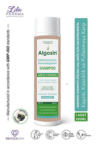 Algosin شامبو للشعر والجسم 250 مل مع قطران العرعر - شجرة الشاي العشبية