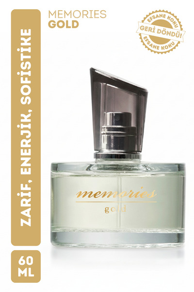 Huncalife Memories Gold Kadın Parfümü Edt 60 ml | Zarif, Enerjik, Sofistike
