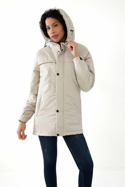 freemen Спортивний жіночий капюшон з підкладкою з флісу, водо- та вітронепрон...