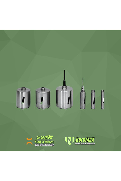 Noromax 45mm SDS Plus Elmaslı Beton Delme Karot Panç
