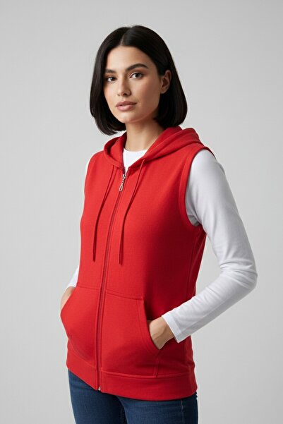 Syla Studio Gaul Women's Zero Sleeve Hooded Cardigan and Long Sleeve T-Shirt Set