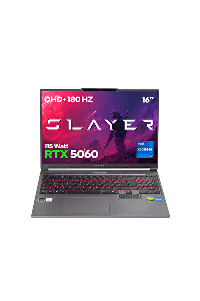 Game Garaj Slayer X7T-5060 C7 Intel Core i7 14650HX 16GB RAM 1TB SSD RTX5060 ...