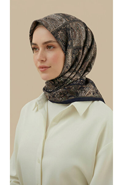 Karaca Eşarp وشاح قطني من مافيرا بطول 120 سم - أخضر