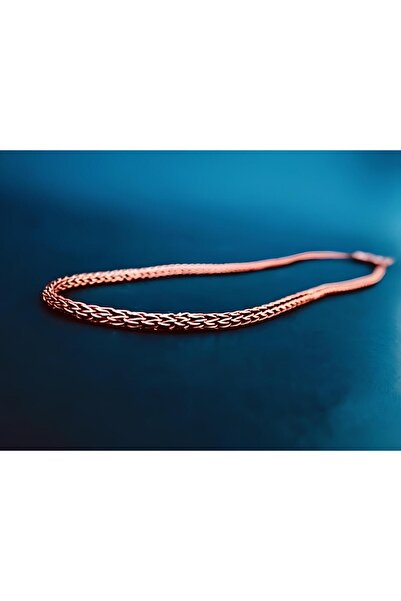 isikaccessories قلادة مصنوعة يدويًا من النحاس النقي بطول 60 سم (تصميم خاص)