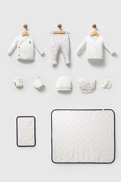 U.S. Polo Assn. Set de 10 piese pentru nou-născuți „Întoarcerea acasă”