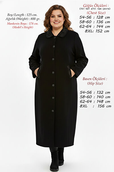 Laden Kadın Mevsimlik Triko Büyük Beden Tesettür Orta Kalın Çelik Örgü Anne S...