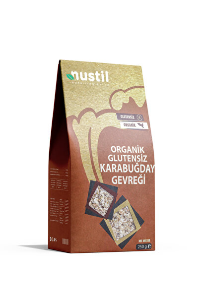 NUSTİL Glutensiz Ve Organik Karabuğday Gevreği 250g