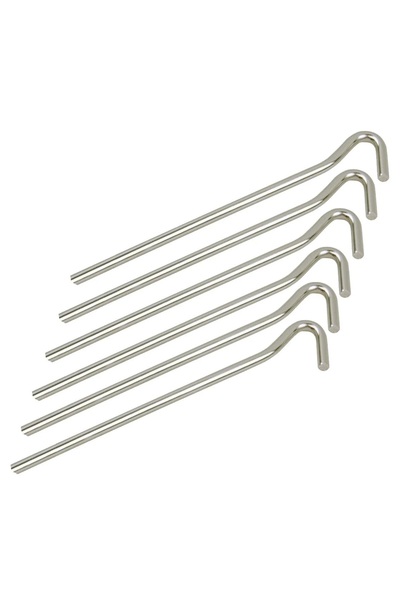 Evolite Știfturi de oțel pentru cort 20cm 6 bucăți