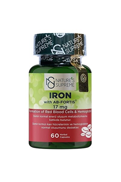 Nature's Supreme Iron 17 Mg 60 Kapsül