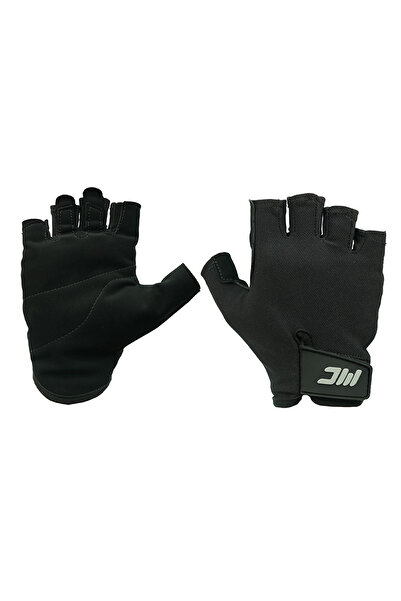 MUSCLECLOTH Training Fitness Eldiveni Siyah (M Beden)