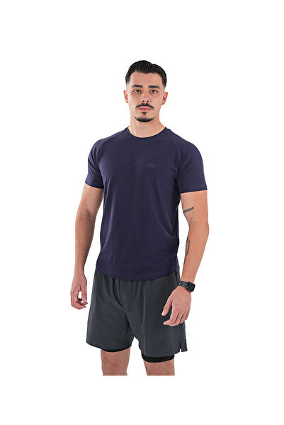 MUSCLECLOTH Elite Reglan T-Shirt Lacivert