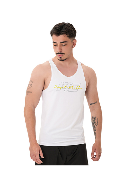 MUSCLECLOTH Icon Atlet Beyaz