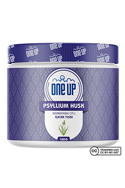 One Up Psyllium Husk (Karnıyarık Otu) Tozu 180 Gr