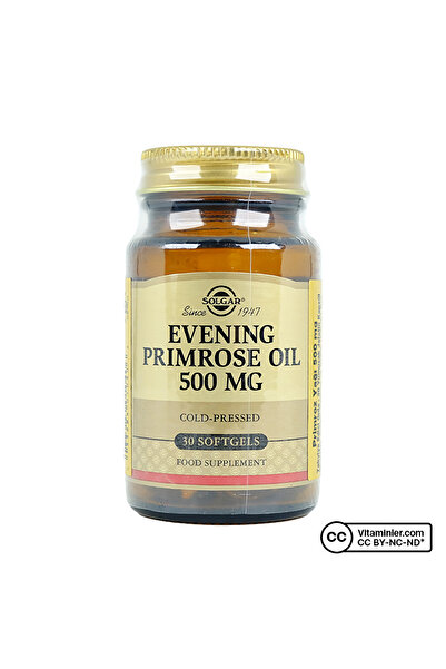Solgar Evening Primrose Oil 500 Mg 30 Softjel