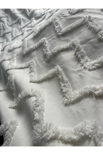 best house decor Single Size Best House Bedspread Ecru with Full Tassels Best Quality