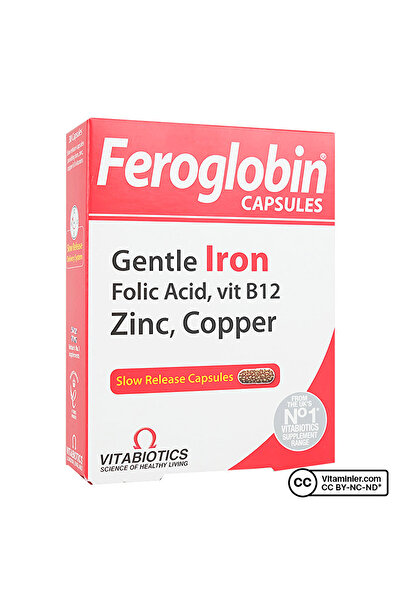 Vitabiotics Feroglobin 30 Kapsül