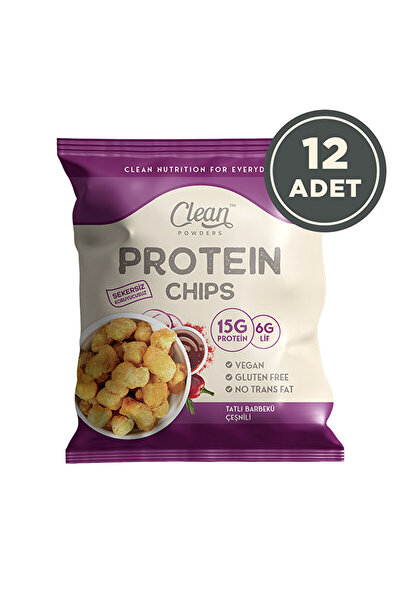 Clean Powders Protein Chips 50 Gr Tatlı Barbekü 12 Adet