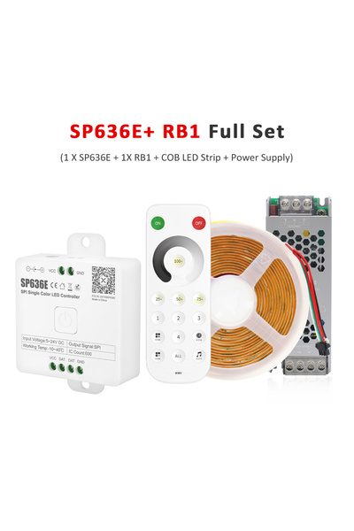 Choice شريط إضاءة LED للجري على شكل حصان COB بطول 20 مترًا باللون الأبيض الدا...