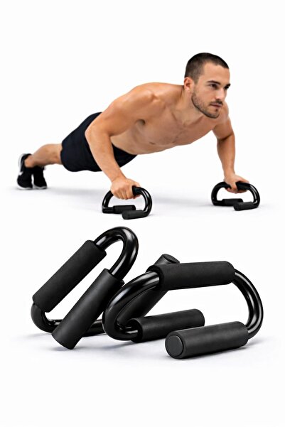CMT Siyah Push Up Stands Profesyonel Şınav Aleti
