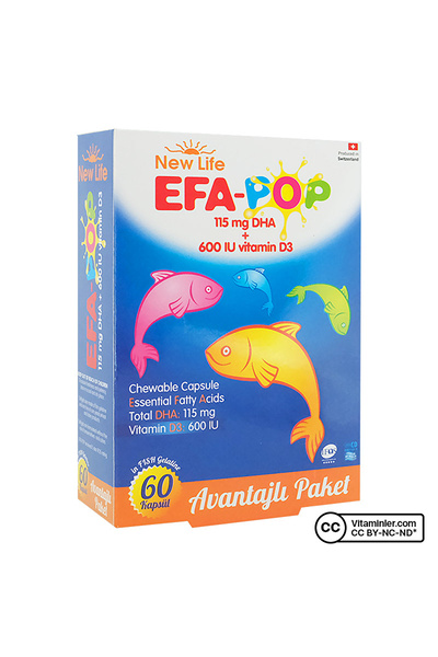 New Life Efa-Pop 60 Kapsül