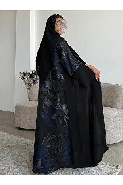 OLGA-ABAYA عباية أنيقة عصرية من آولجا القماش كريب لمياء كوري مع جاكار وقصة ال...