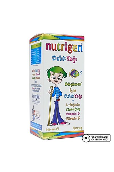 Nutrigen Balık Yağı Şurup 200 Ml