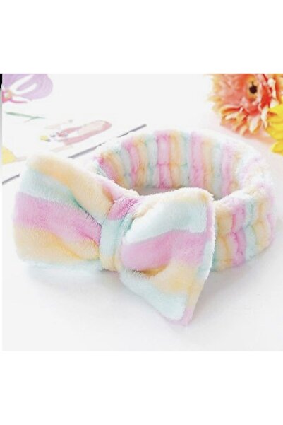 Be Best Женска лента за коса с праховожълти ивици CD527