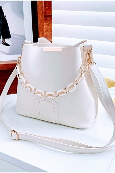 Pemboo Geantă de mână și geantă de umăr din piele moale cu 3 compartimente pe...