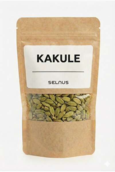 SELNUS Tane Kakule 20 Gr (Elettaria cardamomum) - Yeşil Kapsül Doğal Baharat