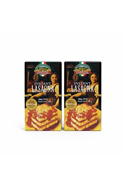 Campagna معكرونة لازانيا إيطالية فاخرة - عبوة من قطعتين، وزن كل قطعة 500 غرام