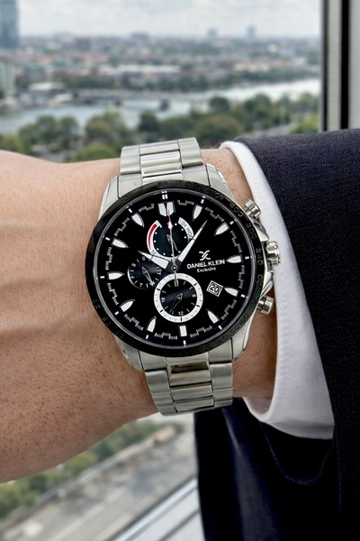 Daniel Klein SU GEÇİRMEZ ÇELİK KORDON ERKEK KOL SAATİ BİLEKLİK HEDİYELİ BABAL...