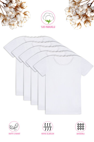 ÖZKAN underwear Özkan 42781 5-парчен пакет за момичета %95 памук Suprem яка д...