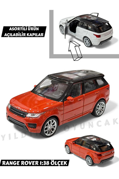 YILDIRIM OYUNCAK 1:43 مقياس دي كاست مجموعة معدنية سحب وإسقاط سيارة 12 سم- مود...