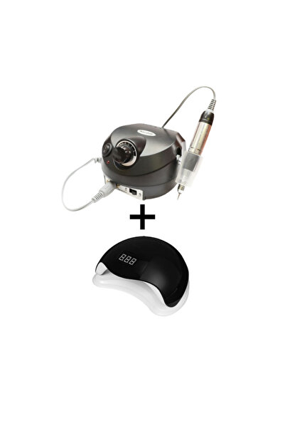 Cosmeticos Комплект - пила за нокти 65 W, UV/LED лампа 48 W - Хамелеон/огледа...