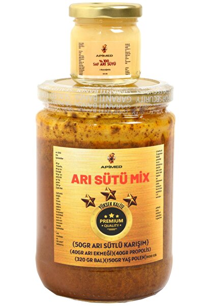 APİMED Arısütümix(700gr) Ve Arı Sütü (40gr) Bol Arı Sütü+bol Propolis+bol Arı...