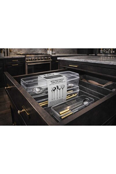 AKCAKESE 2 Pieces Ladle Colander Large Spoon Storage Box - Spoon Holder Stora...