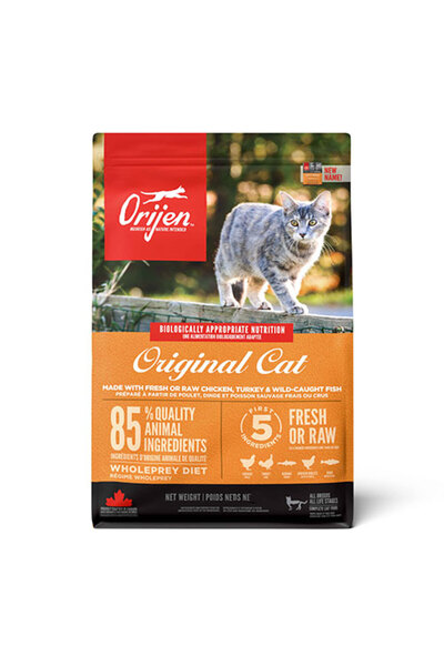 Orijen Kitten Grain Free Chicken and Adult Cat Food 1.8 kg