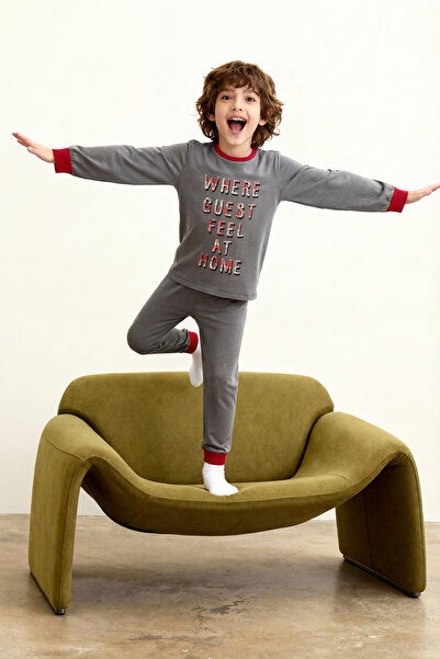 Penti Zweiteiliges Pyjama-Set aus kariertem Baumwollstoff mit langen Ärmeln f...