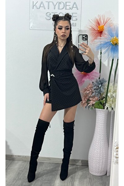 Anna Salopetă cu cristale ștanțate