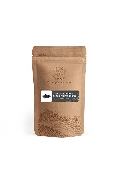 Organic Whole Black Peppercorn | Tane Karabiber | 85g