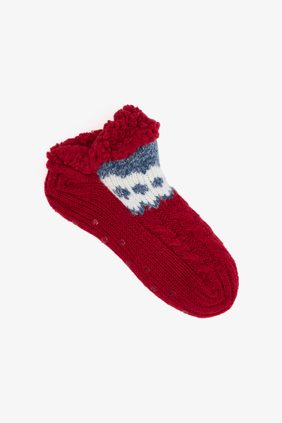 Penti Red Cozy House Slippers