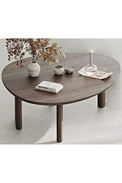 Normod Mandel Masif Meşe Orta Sehpa Large