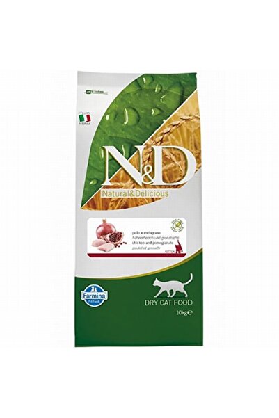 N&D Nd Cat Prime Kitten - 10 Kg Chicken and Pomegranate Cat Food
