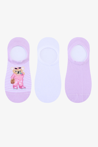 Penti 3 ζευγάρια βαμβακερές κάλτσες αθλητικών αρκουδάκι